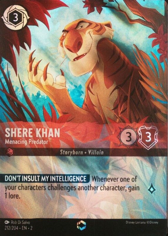 Shere Khan - Menacing Predator 2023 Rise of the Floodborn